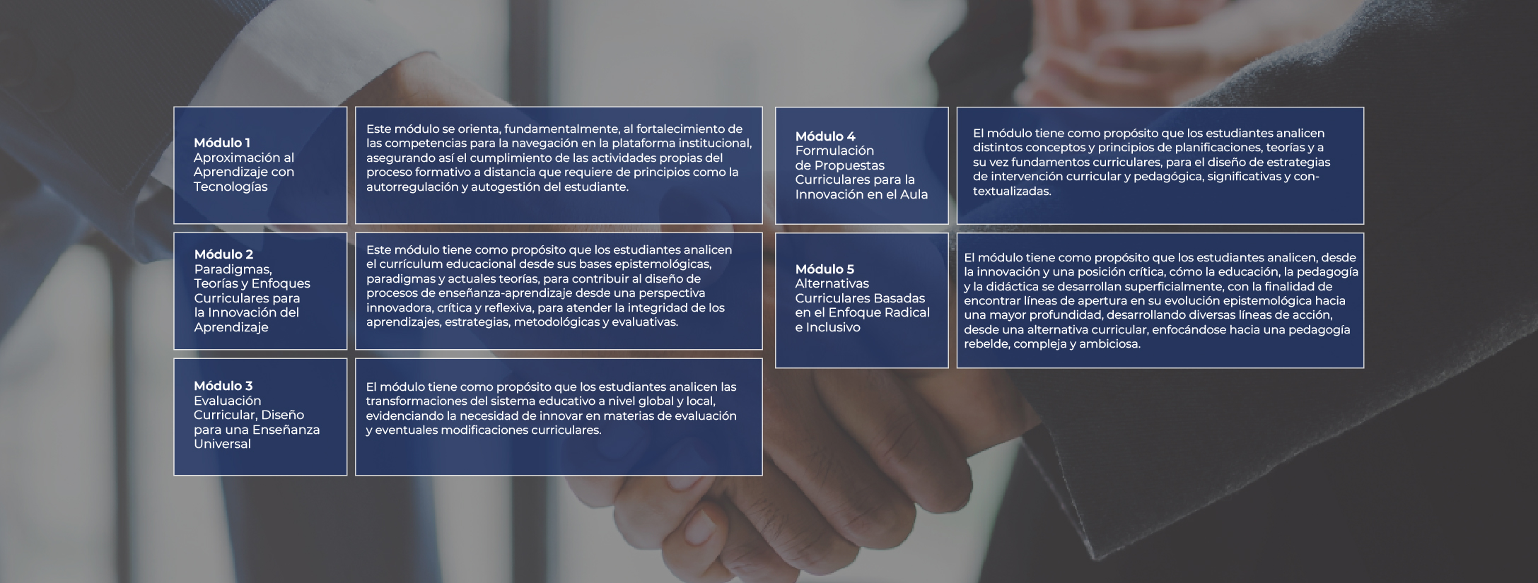malla diplomado diseño gestión e innovación