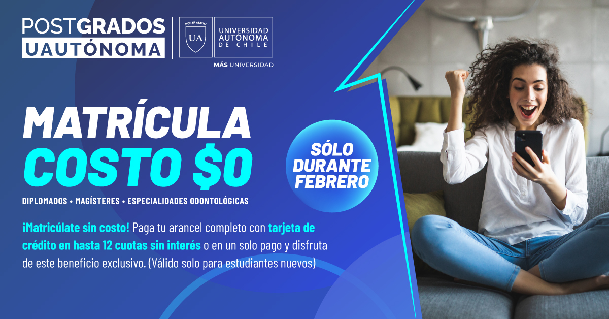 ¡Matrícula Costo $0 Durante Febrero! 