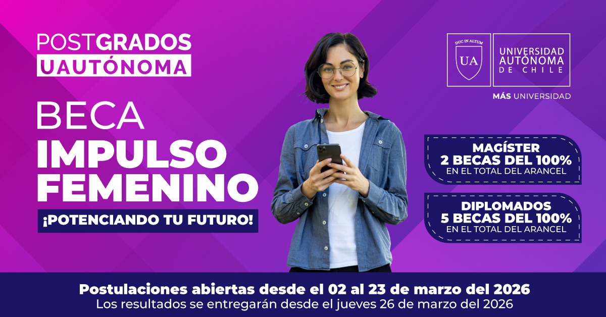 ¡Postula a la Beca Impulso Femenino!